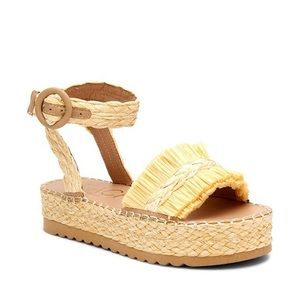 Matisse Seashore Platform Espadrilles Size 7.5